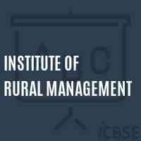 Institute of Rural Management Logo
