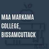 Maa Markama College, Bissamcuttack Logo