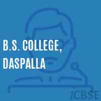 B.S. College, Daspalla Logo