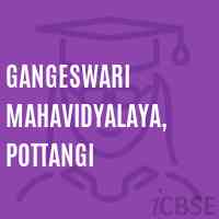 Gangeswari Mahavidyalaya, Pottangi College Logo