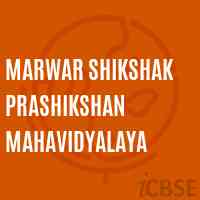 Marwar Shikshak Prashikshan Mahavidyalaya College Logo
