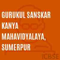 Gurukul Sanskar Kanya Mahavidyalaya, Sumerpur College Logo