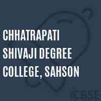 Chhatrapati Shivaji Degree College, Sahson Logo