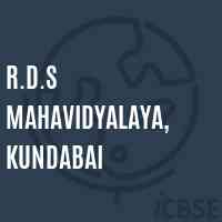 R.D.S Mahavidyalaya, Kundabai College Logo