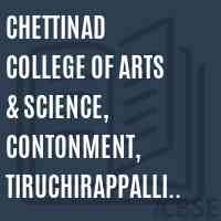 Chettinad College of Arts & Science, Contonment, Tiruchirappalli - 620 001 Logo