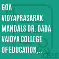 Goa Vidyaprasarak Mandals Dr. Dada Vaidya College of Education, Ponda Logo