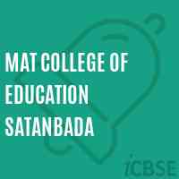 Mat College of Education Satanbada Logo