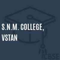 S.N.M. College, VStan Logo