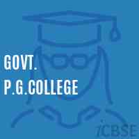 Govt. P.G.College Logo