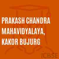 Prakash Chandra Mahavidyalaya, Kakor Bujurg College Logo