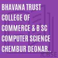Bhavana Trust College of Commerce & B Sc Computer Science Chembur Deonar Mumbai 400 088 Logo