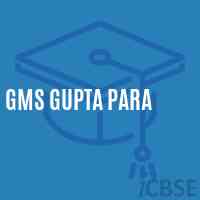 Gms Gupta Para Middle School Logo