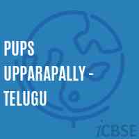 Pups Upparapally - Telugu Primary School Logo