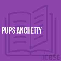 Pups Anchetty Primary School Logo