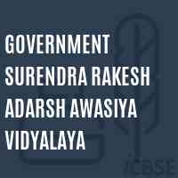 Government Surendra Rakesh Adarsh Awasiya Vidyalaya School Logo