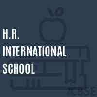 H.R. International School Logo