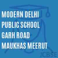 Modern Delhi Public School Garh Road Maukhas Meerut Logo