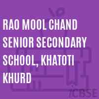 Rao Mool Chand Senior Secondary School, Khatoti Khurd Logo