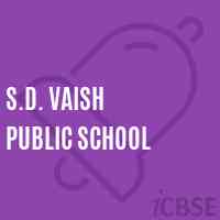 S.D. Vaish Public School Logo