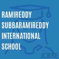 Ramireddy Subbaramireddy International School Logo