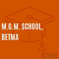 M.G.M. School, Betma Logo