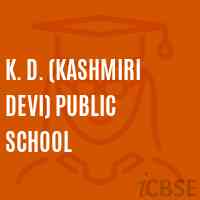 K. D. (Kashmiri Devi) Public School Logo