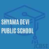 Shyama Devi Public School Logo