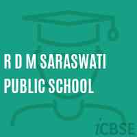 R D M Saraswati Public School Logo