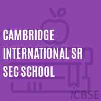 Cambridge International Sr Sec School Logo