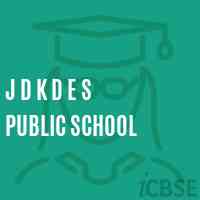 J D K D E S Public School Logo