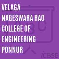 Velaga Nageswara Rao College of Engineering Ponnur Logo
