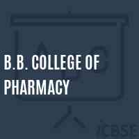B.B. College of Pharmacy Logo
