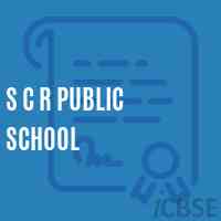 S C R Public School Logo