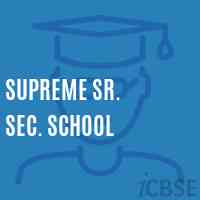 Supreme Sr. Sec. School Logo