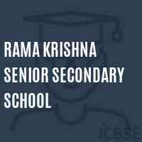 Rama Krishna Senior Secondary School Logo