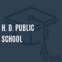 H. D. Public School Logo