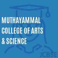 Muthayammal College of Arts & Science Logo