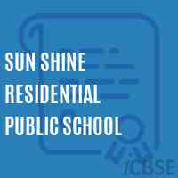 Sun Shine Residential Public School Logo