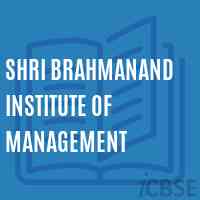 Shri Brahmanand Institute of Management Logo