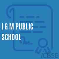 I G M Public School Logo