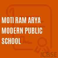 Moti Ram Arya Modern Public School Logo