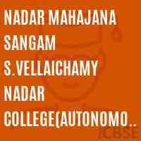Nadar Mahajana Sangam S.Vellaichamy Nadar College(Autonomous) Logo