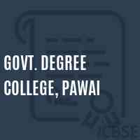 Govt. Degree College, Pawai Logo