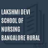 Lakshmi Devi School of Nursing Bangalore Rural Logo