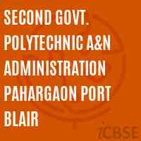 Second Govt. Polytechnic A&n Administration Pahargaon Port Blair College Logo