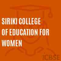 Siriki College of Education for Women Logo