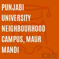 Punjabi University Neighbourhood Campus, Maur Mandi Logo