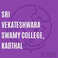 Sri Vekateshwara Swamy College, Kadthal Logo
