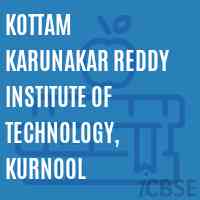 Kottam Karunakar Reddy institute of Technology, Kurnool Logo