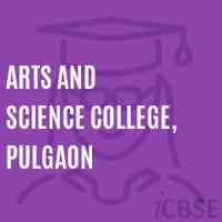 Arts and Science College, Pulgaon Logo